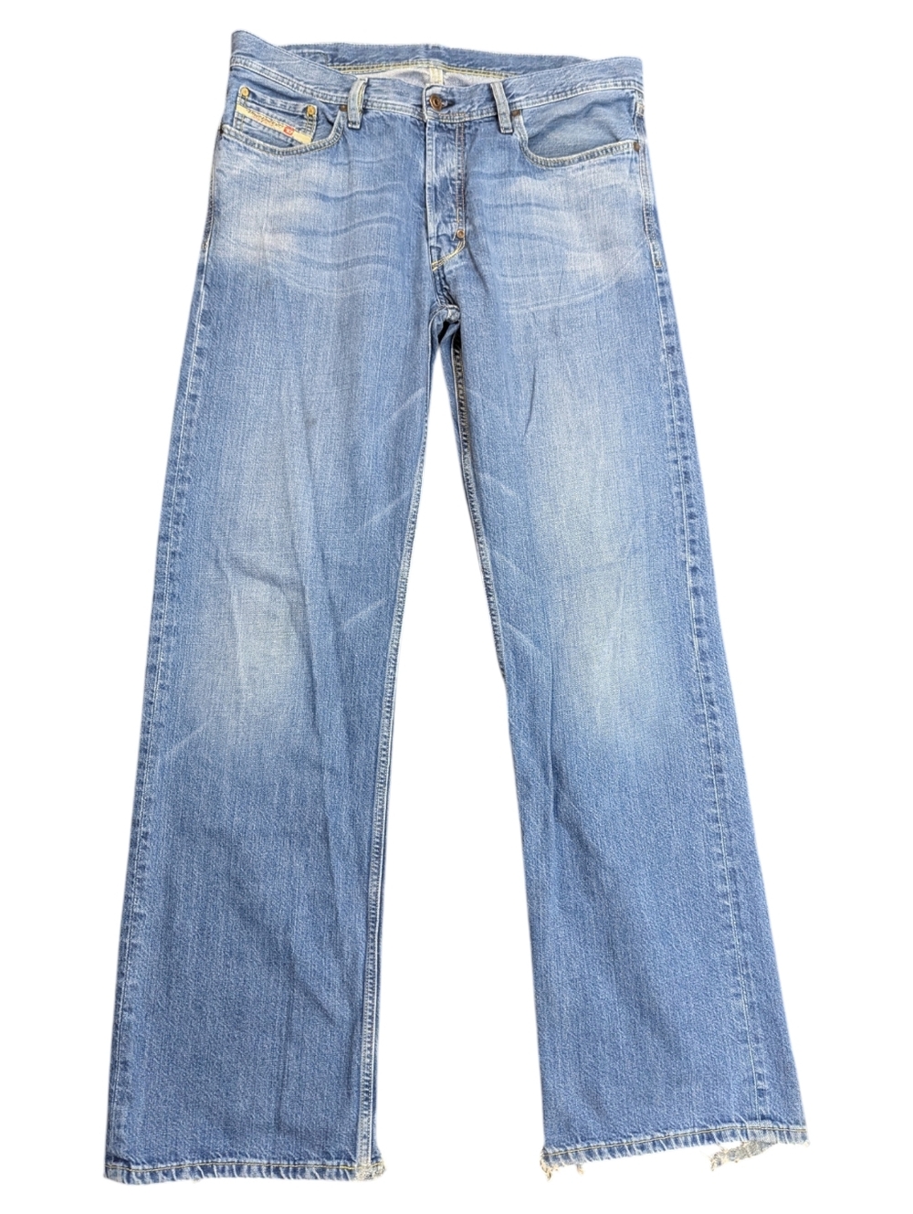 Diesel Industry Bootcut Button Fly Jeans Made in Italy Y2K Men's Size 34x34